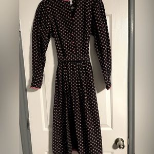 Lanz Originals Vintage Cottagecore Prairiecore Midi Dress